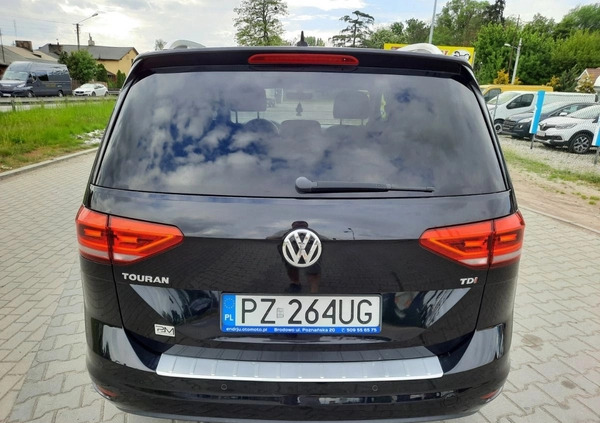 Volkswagen Touran cena 56900 przebieg: 185691, rok produkcji 2016 z Wadowice małe 667